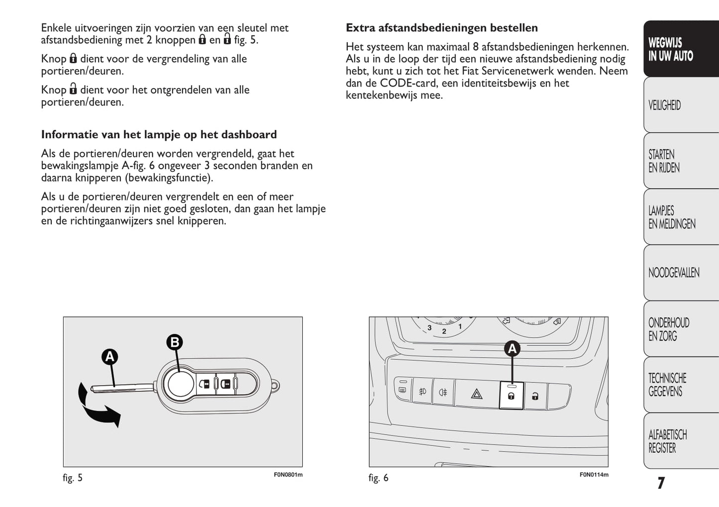 2013-2014 Fiat Ducato Owner's Manual | Dutch