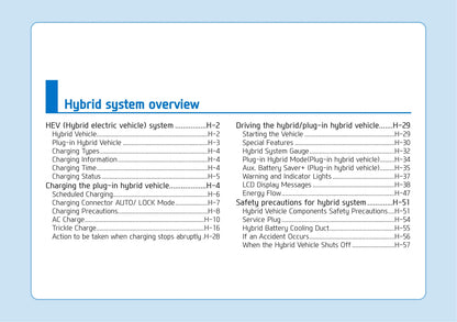 2016-2022 Hyundai Ioniq Hybrid Gebruikershandleiding | Engels