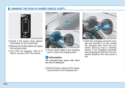 2016-2022 Hyundai Ioniq Hybrid Gebruikershandleiding | Engels