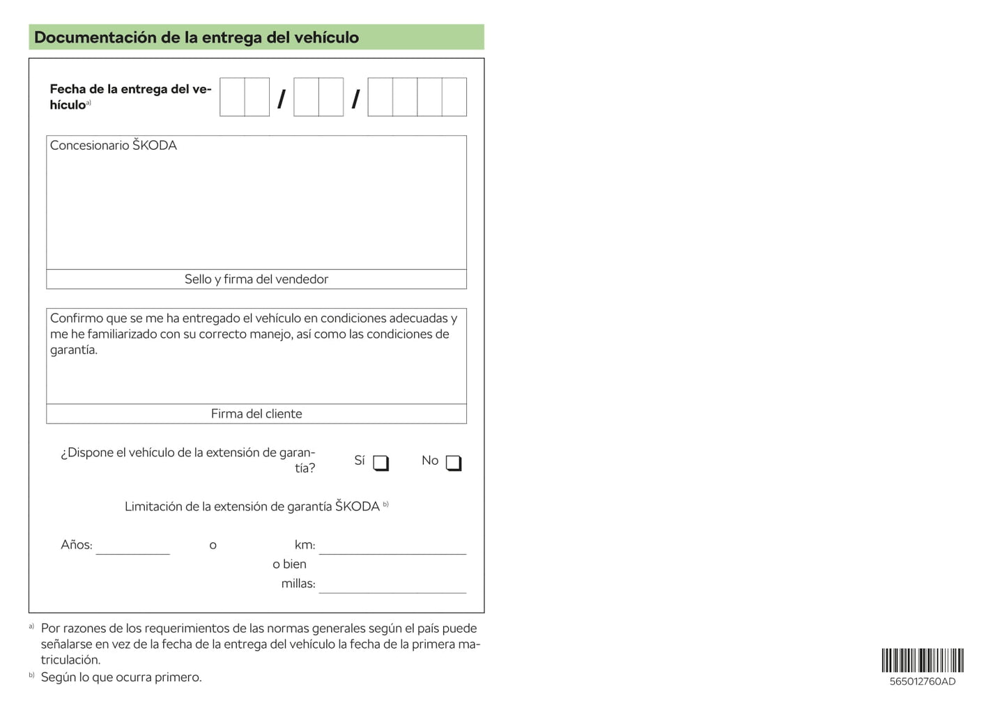 2019-2020 Skoda Kodiaq Owner's Manual | Spanish