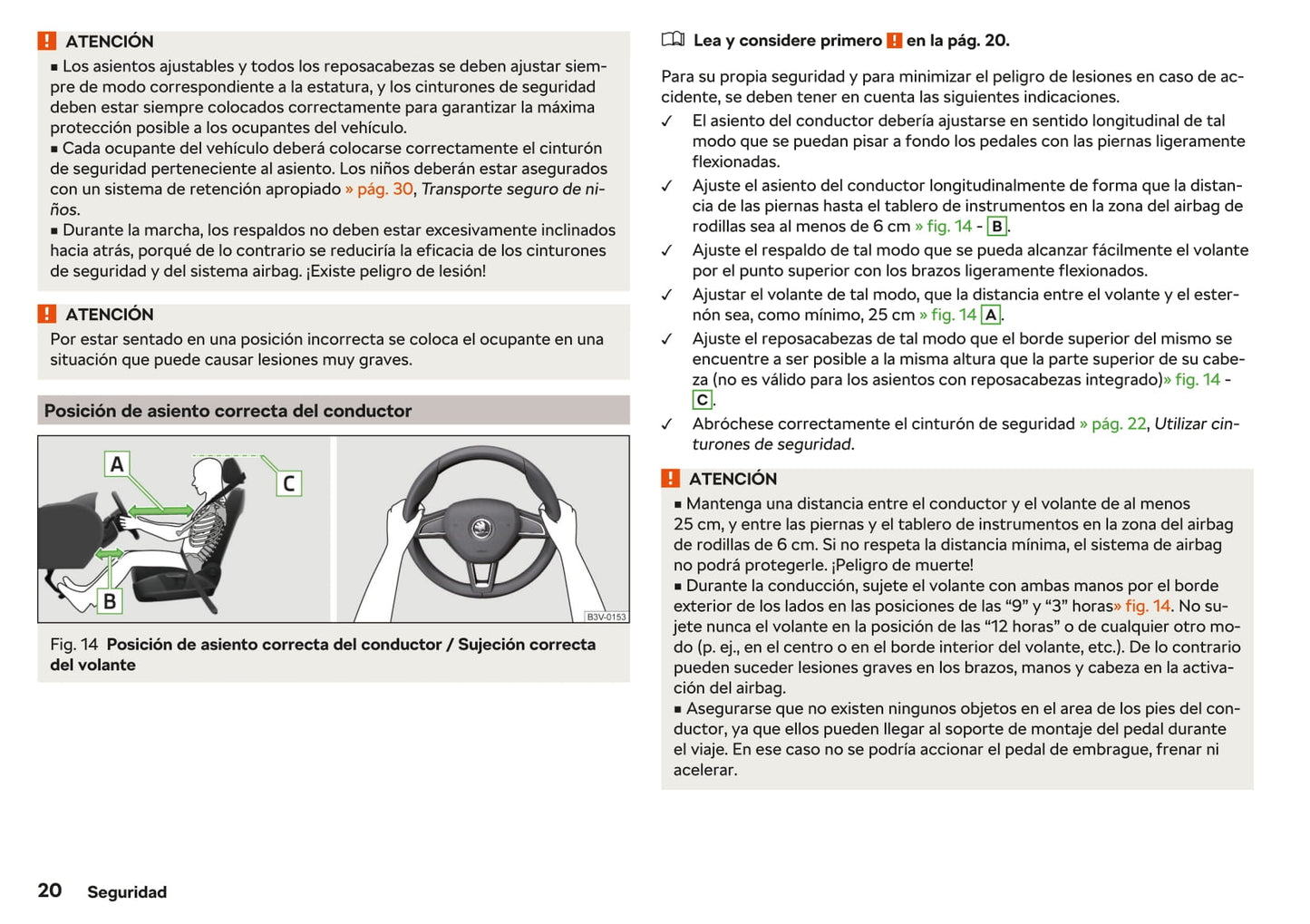 2019-2020 Skoda Kodiaq Owner's Manual | Spanish