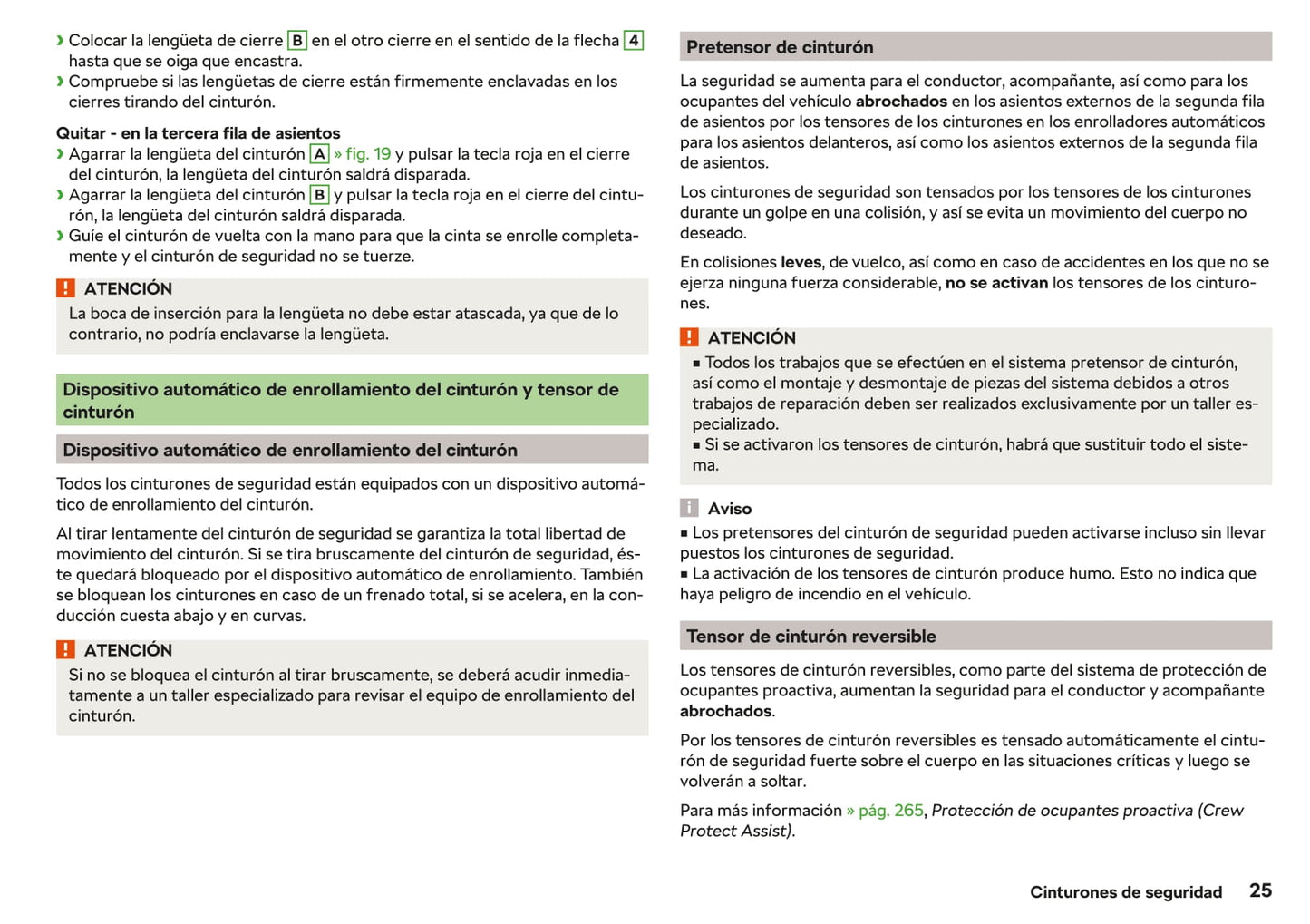 2019-2020 Skoda Kodiaq Owner's Manual | Spanish