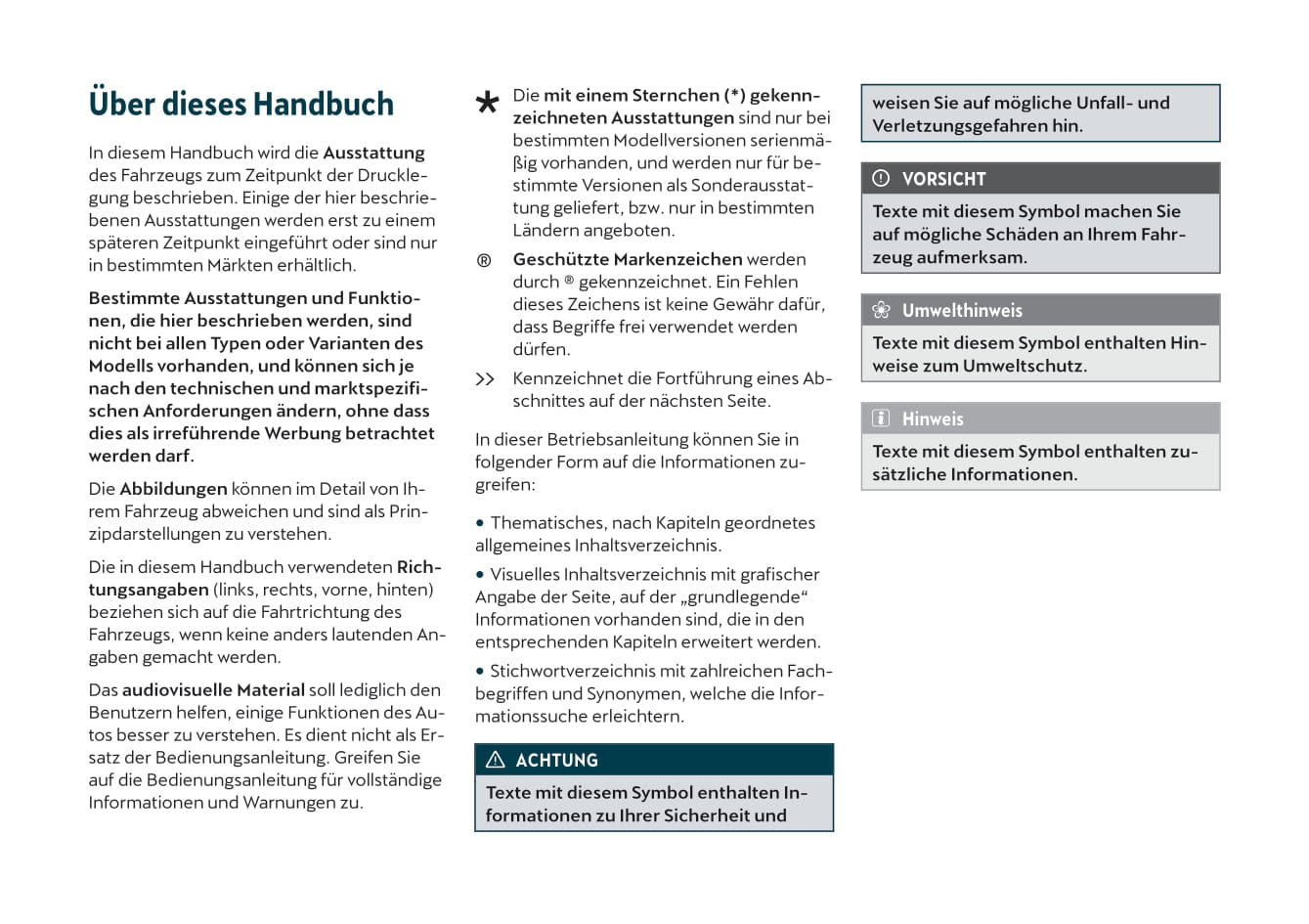 2021 Cupra Formentor Owner's Manual | German