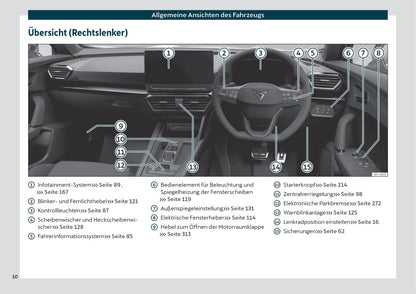 2021 Cupra Formentor Owner's Manual | German