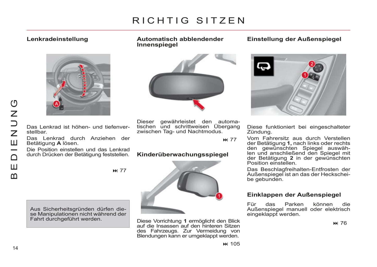 2011-2013 Citroën C4 Picasso/Grand C4 Picasso Gebruikershandleiding | Duits