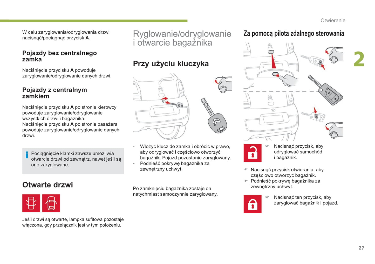 2018-2022 Citroën C1 Gebruikershandleiding | Pools