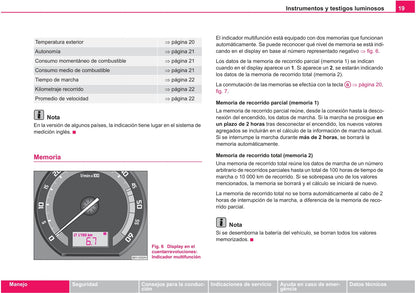 2004-2005 Skoda Fabia Owner's Manual | Spanish