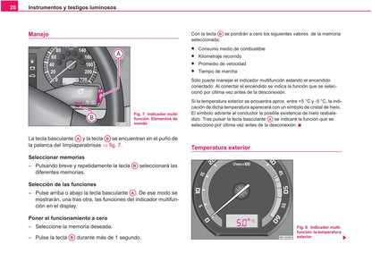 2004-2005 Skoda Fabia Owner's Manual | Spanish