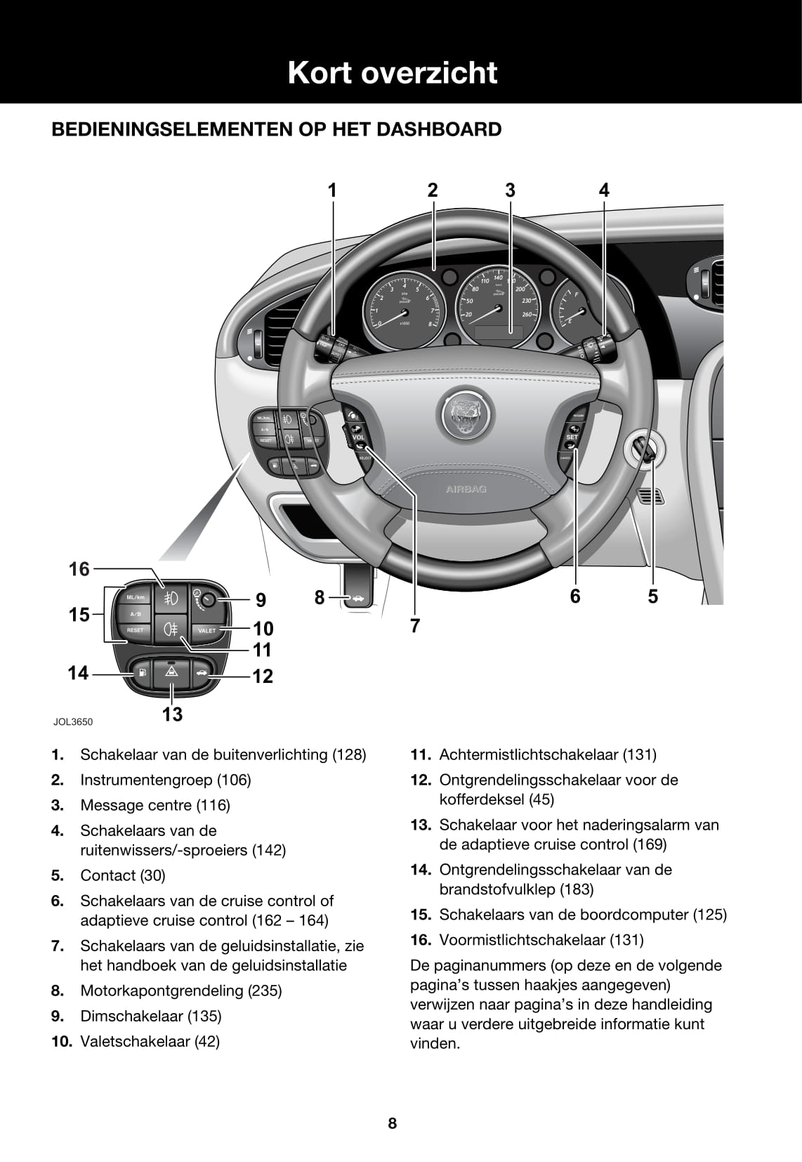 2003-2007 Jaguar XJ Manuel du propriétaire | Néerlandais