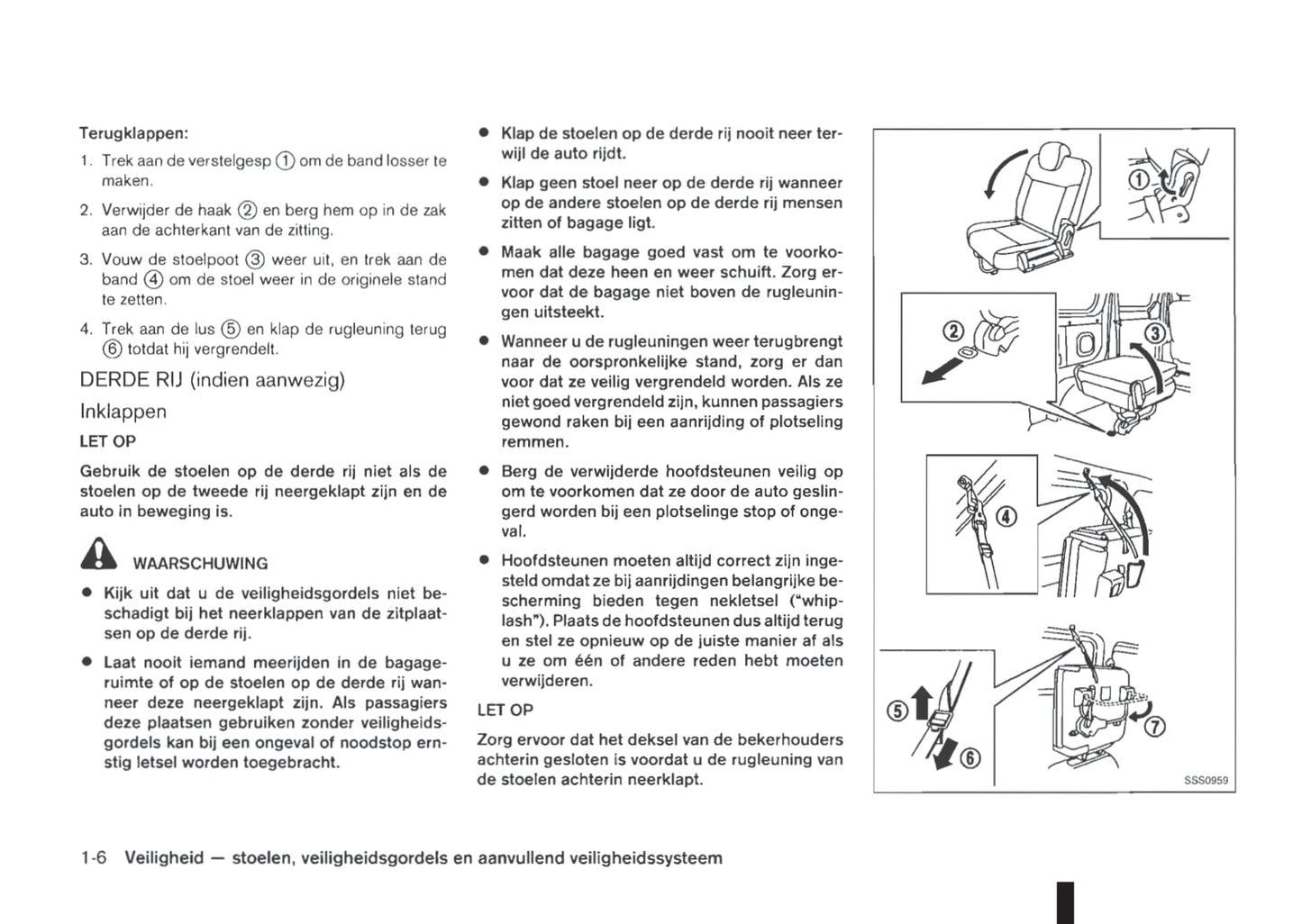 2011-2012 Nissan NV200/NV200 Evalia Gebruikershandleiding | Nederlands