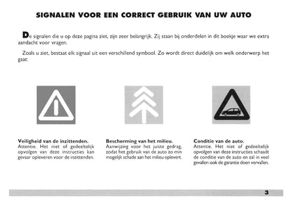 2000-2001 Fiat Punto Bedienungsanleitung | Niederländisch