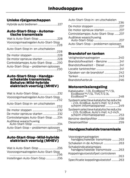 2020-2021 Ford Focus Gebruikershandleiding | Nederlands