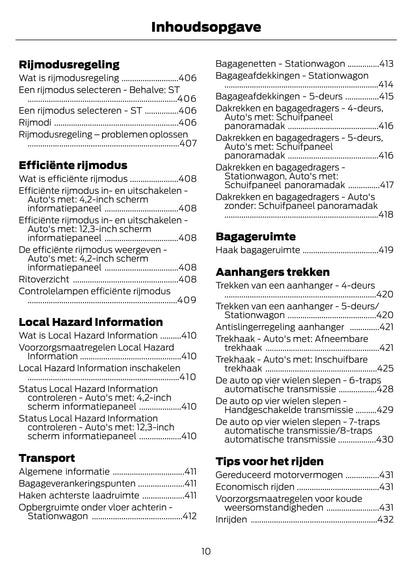 2020-2021 Ford Focus Gebruikershandleiding | Nederlands