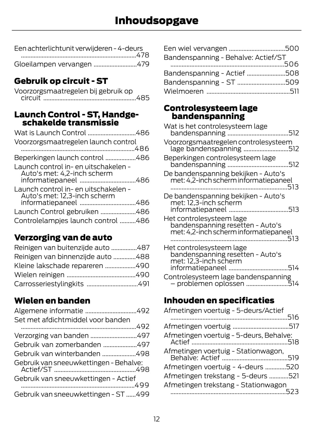 2020-2021 Ford Focus Gebruikershandleiding | Nederlands