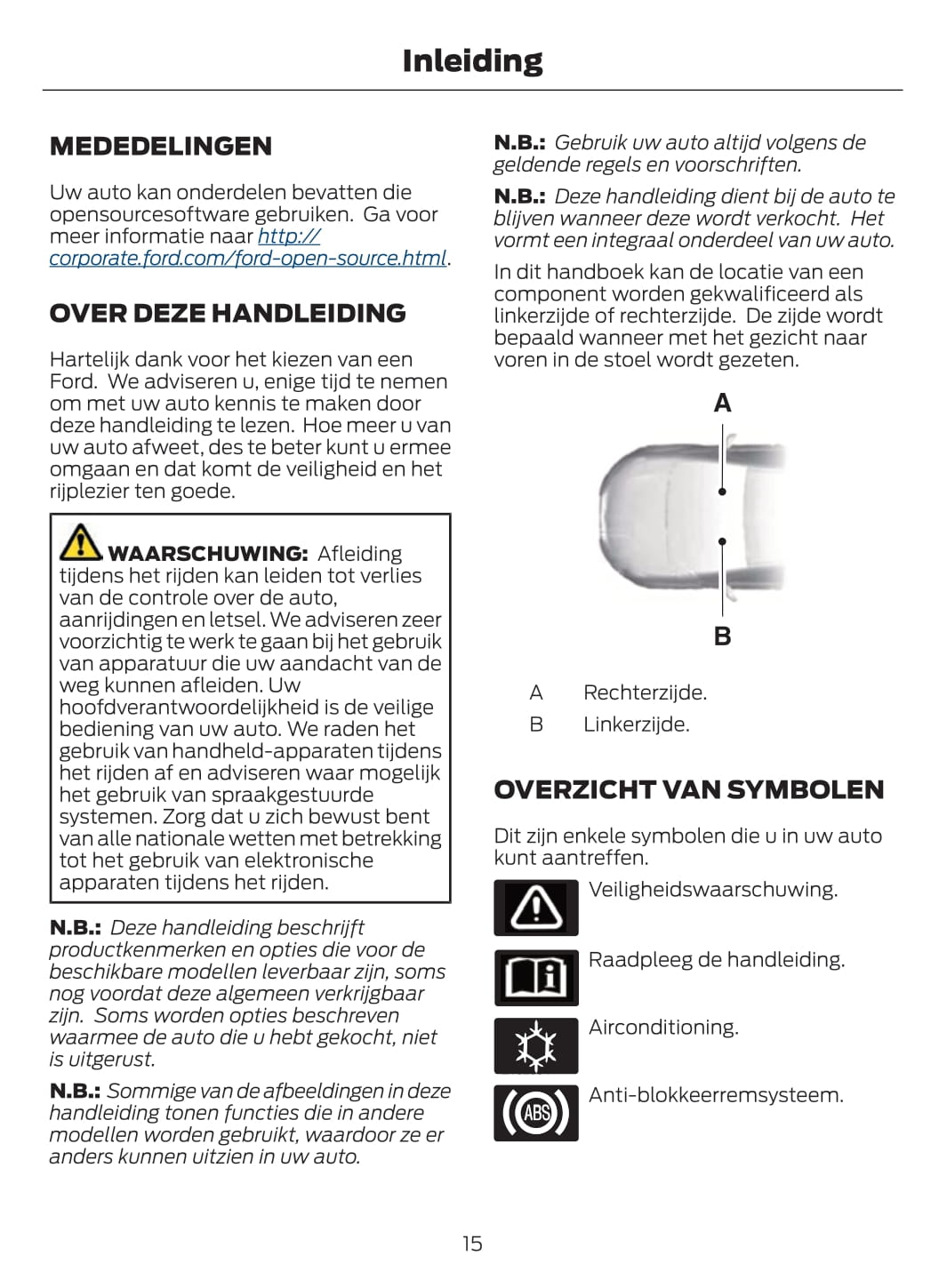 2020-2021 Ford Focus Gebruikershandleiding | Nederlands