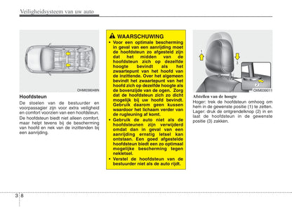 2011-2012 Kia Sorento Bedienungsanleitung | Niederländisch