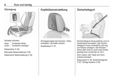 2017-2018 Opel Astra Owner's Manual | German