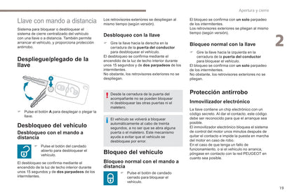 2017-2020 Peugeot Ion Manuel du propriétaire | Espagnol