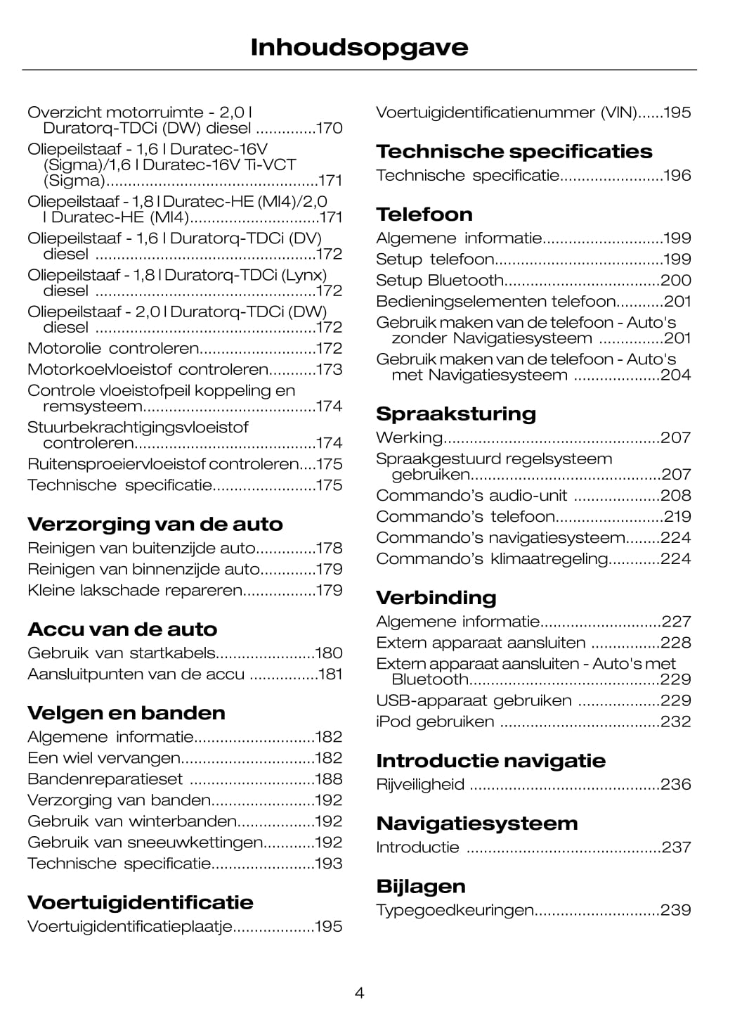 2009-2010 Ford C-Max Gebruikershandleiding | Nederlands