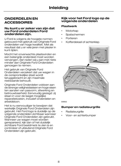 2009-2010 Ford C-Max Gebruikershandleiding | Nederlands