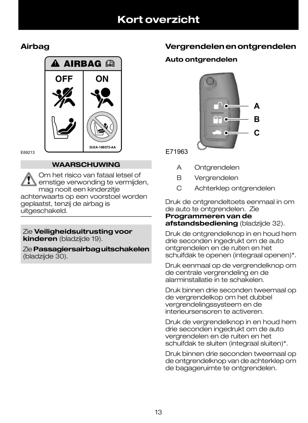 2009-2010 Ford C-Max Gebruikershandleiding | Nederlands