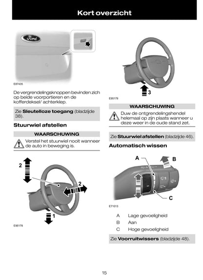 2009-2010 Ford C-Max Gebruikershandleiding | Nederlands