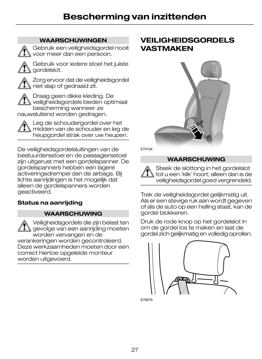 2009-2010 Ford C-Max Gebruikershandleiding | Nederlands