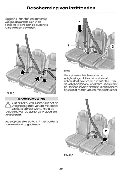 2009-2010 Ford C-Max Gebruikershandleiding | Nederlands