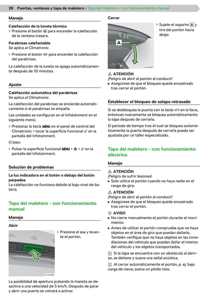 2019-2020 Skoda Karoq Owner's Manual | Spanish