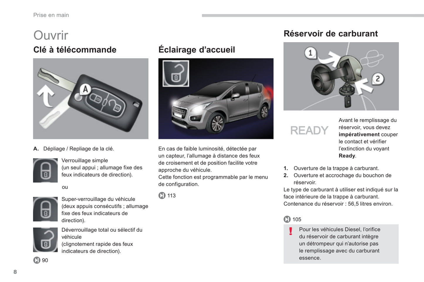 2018-2019 Peugeot 2008 Gebruikershandleiding | Frans