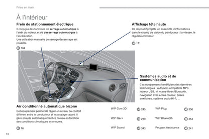 2018-2019 Peugeot 2008 Gebruikershandleiding | Frans