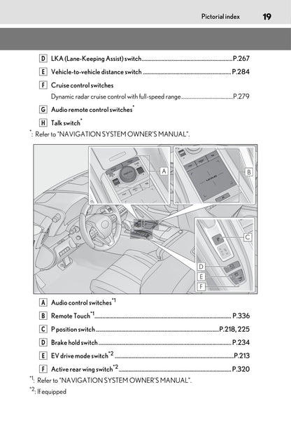 2020-2021 Lexus LC 500/LC 500h Bedienungsanleitung | Englisch