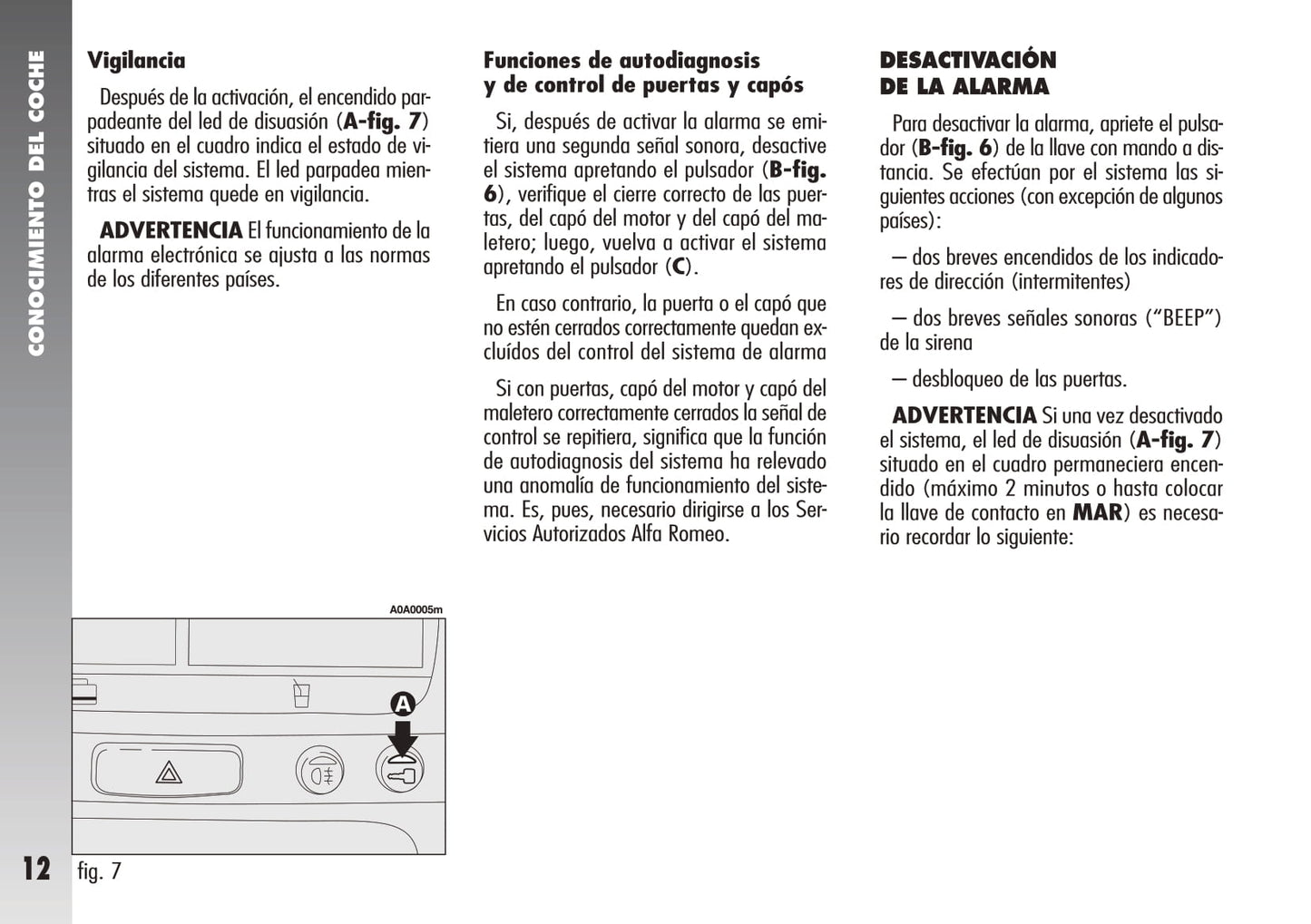 2007-2010 Alfa Romeo 147 Manuel du propriétaire | Espagnol