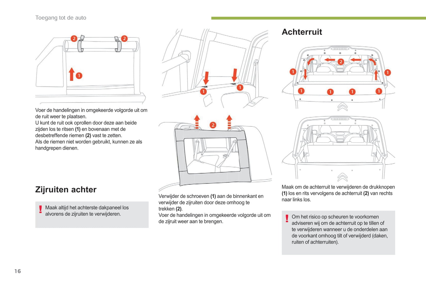 2017-2019 Citroën e-Mehari Bedienungsanleitung | Niederländisch