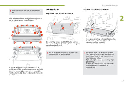 2017-2019 Citroën e-Mehari Bedienungsanleitung | Niederländisch