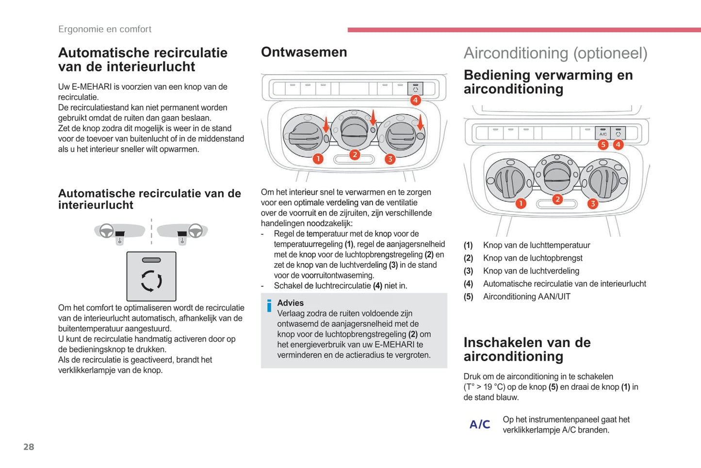 2017-2019 Citroën e-Mehari Bedienungsanleitung | Niederländisch