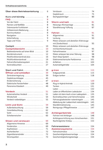 2016-2017 Audi A3 Gebruikershandleiding | Duits