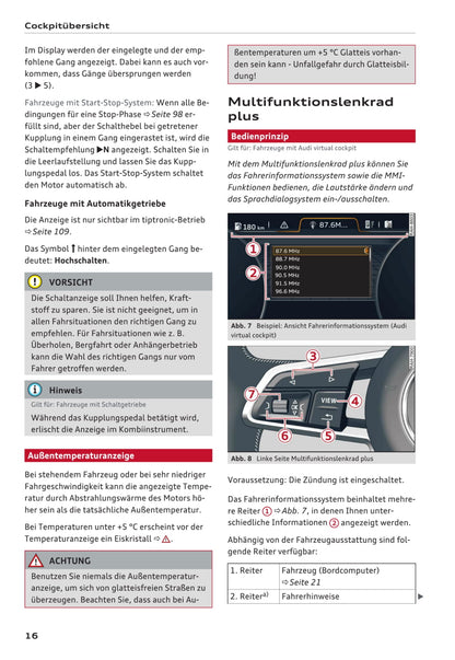 2016-2017 Audi A3 Gebruikershandleiding | Duits