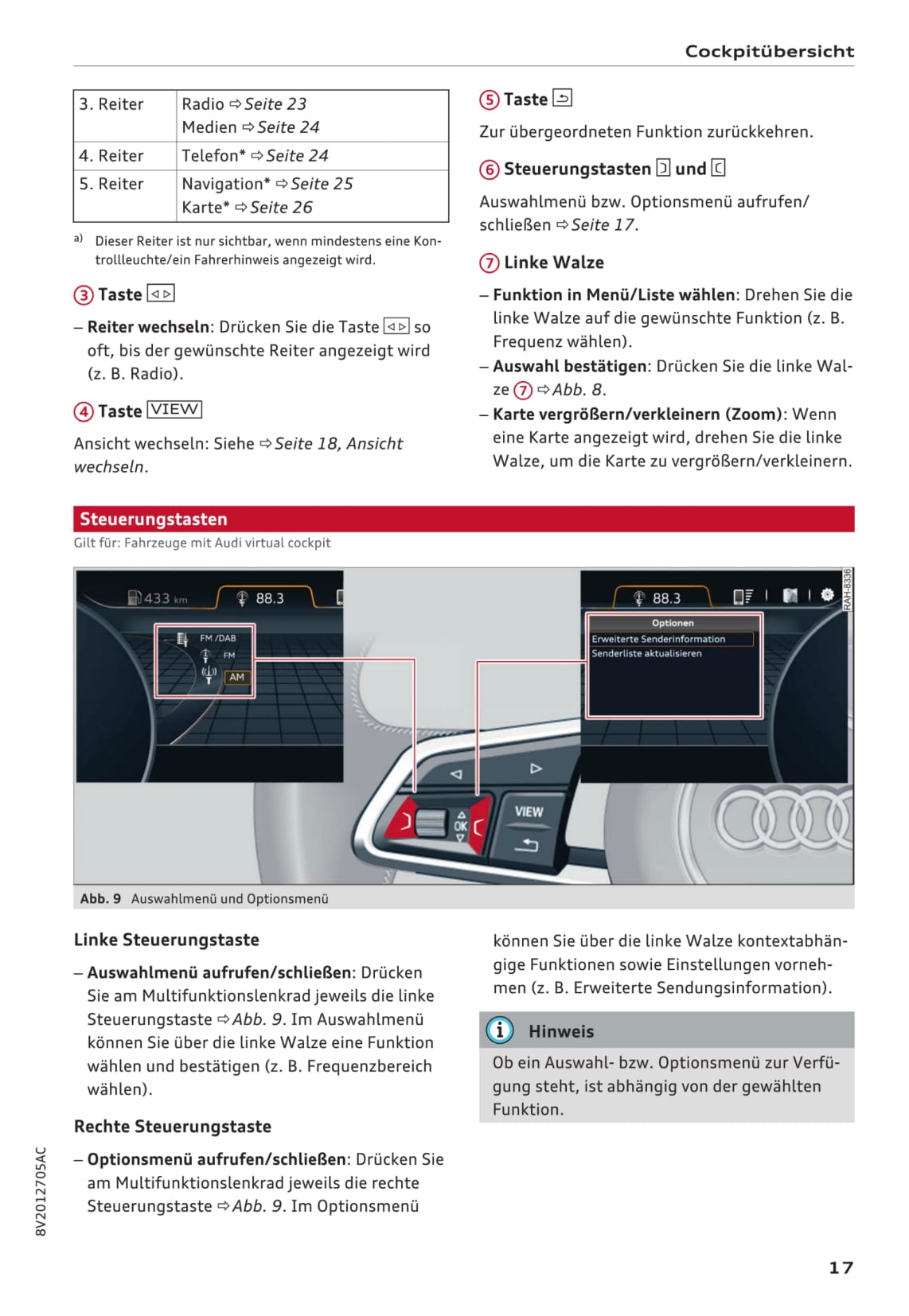 2016-2017 Audi A3 Gebruikershandleiding | Duits