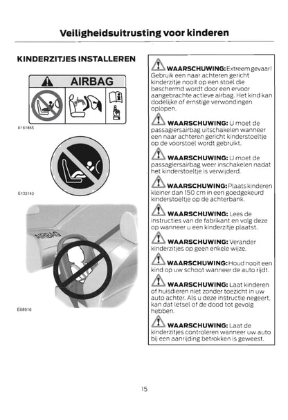 2020 Ford Transit Custom Owner's Manual | Dutch