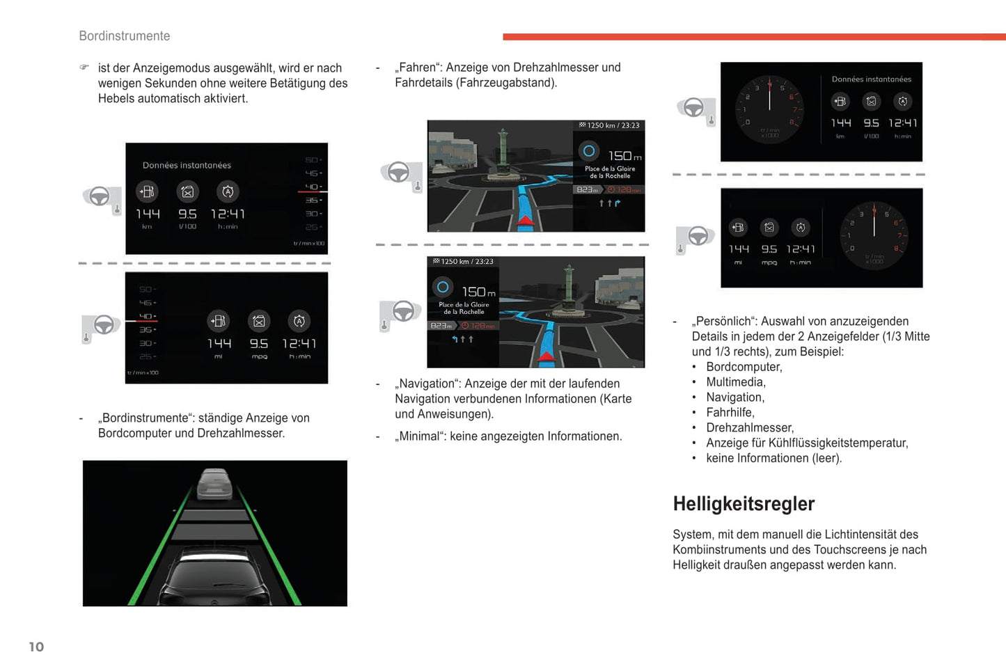 2018-2021 Citroën C4 SpaceTourer/Grand C4 SpaceTourer Owner's Manual | German