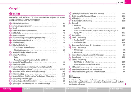 2007-2008 Skoda Superb Owner's Manual | German