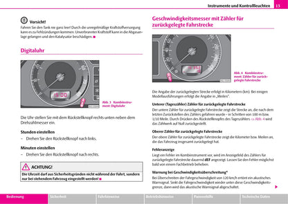 2007-2008 Skoda Superb Owner's Manual | German