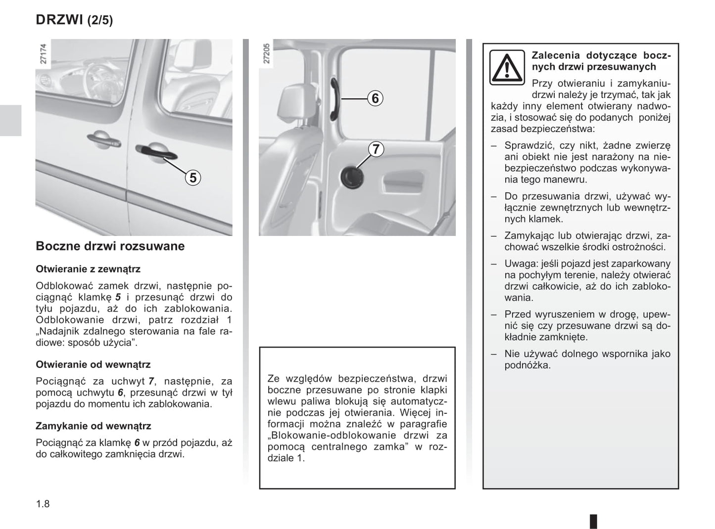 2013-2020 Renault Kangoo Manuel du propriétaire | Polonais