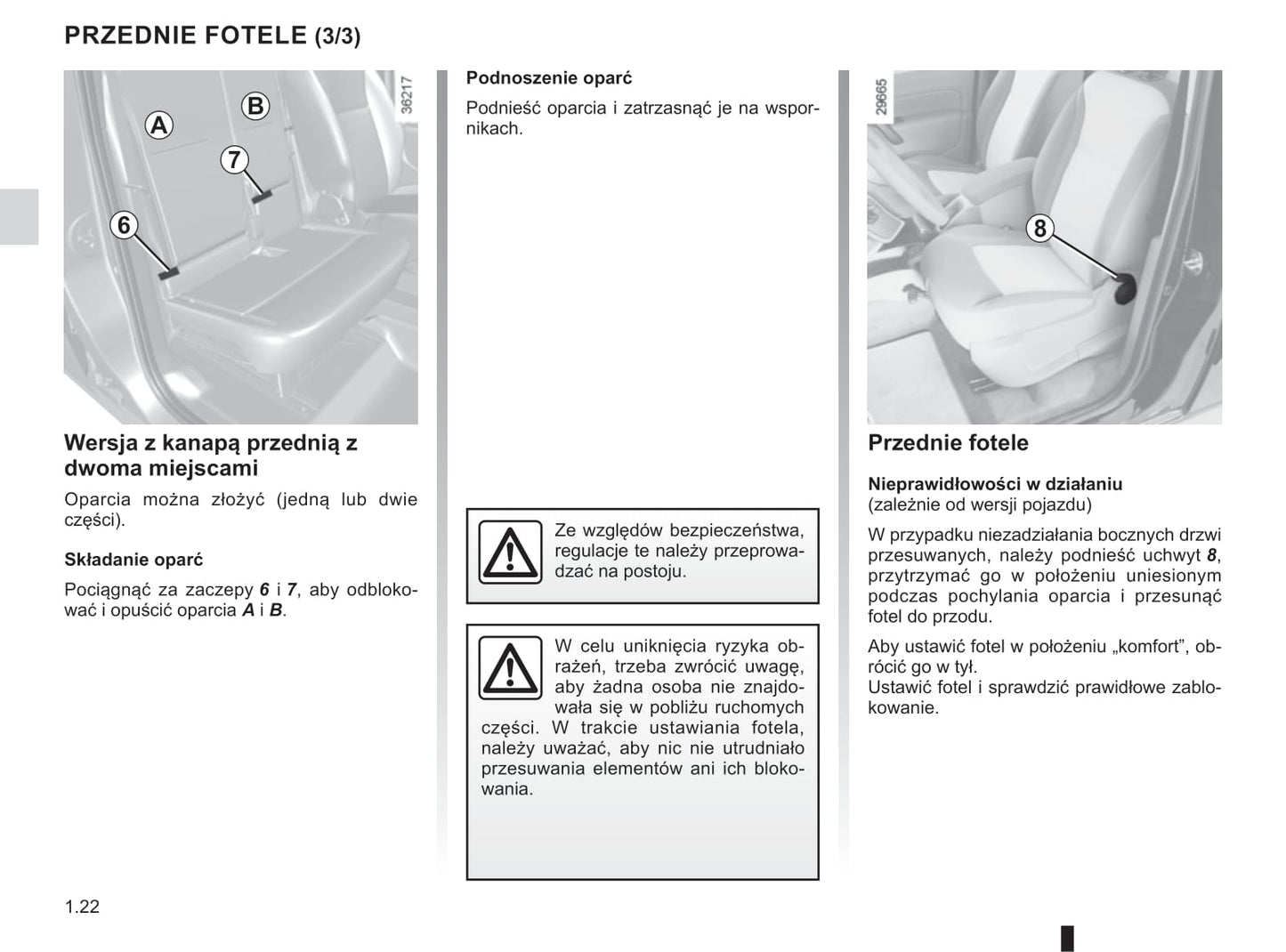 2013-2020 Renault Kangoo Manuel du propriétaire | Polonais