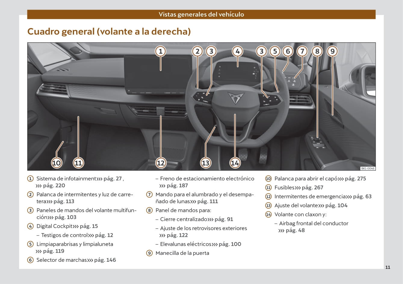 2022 Cupra Born Gebruikershandleiding | Spaans