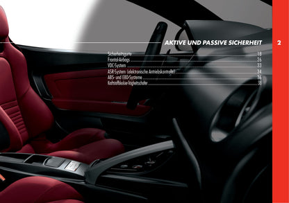 2010 Alfa Romeo 8C Gebruikershandleiding | Duits