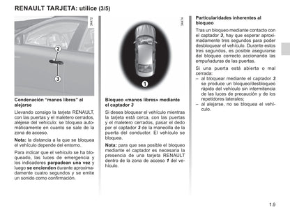 2018-2019 Renault Talisman Bedienungsanleitung | Spanisch