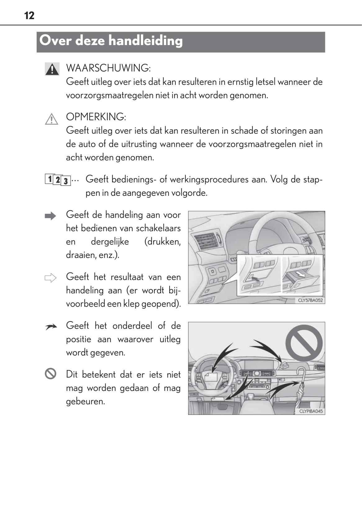 2015-2016 Lexus LS 600h/LS 600hL Gebruikershandleiding | Nederlands