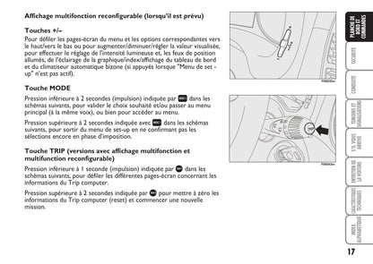 2009-2010 Fiat Punto Owner's Manual | French